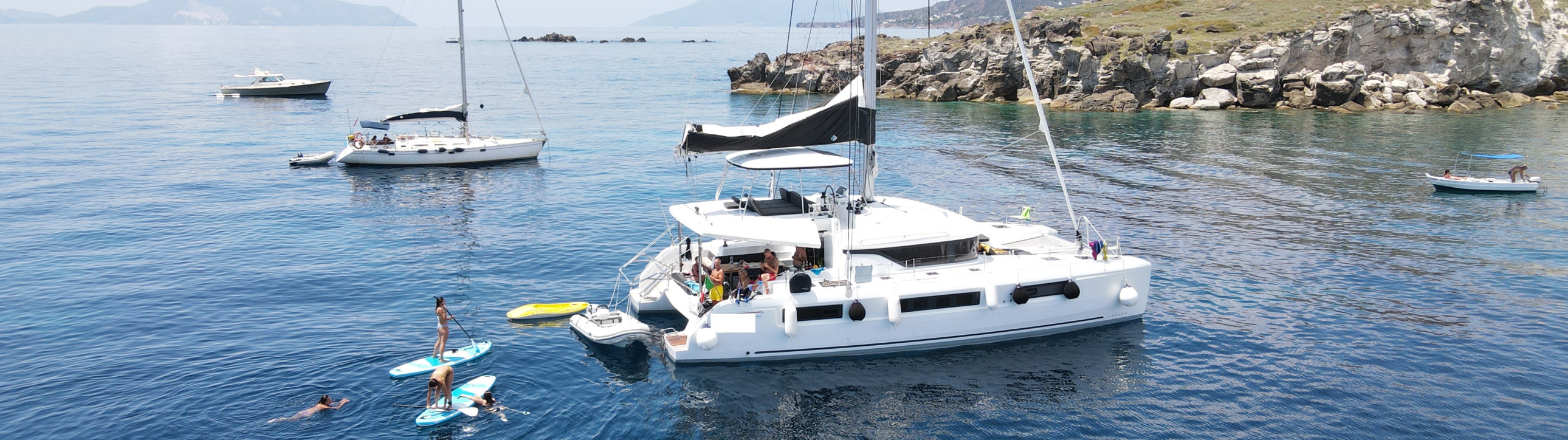 Aeolian Islands Sailing Cruise from Portorosa – Lagoon 50 Catamaran with Cabin Charter Options - cover photo
