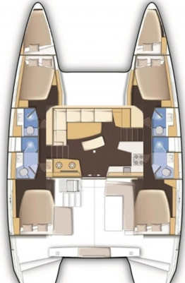 0 Catamaran Roulette from 42ft to 45ft of length