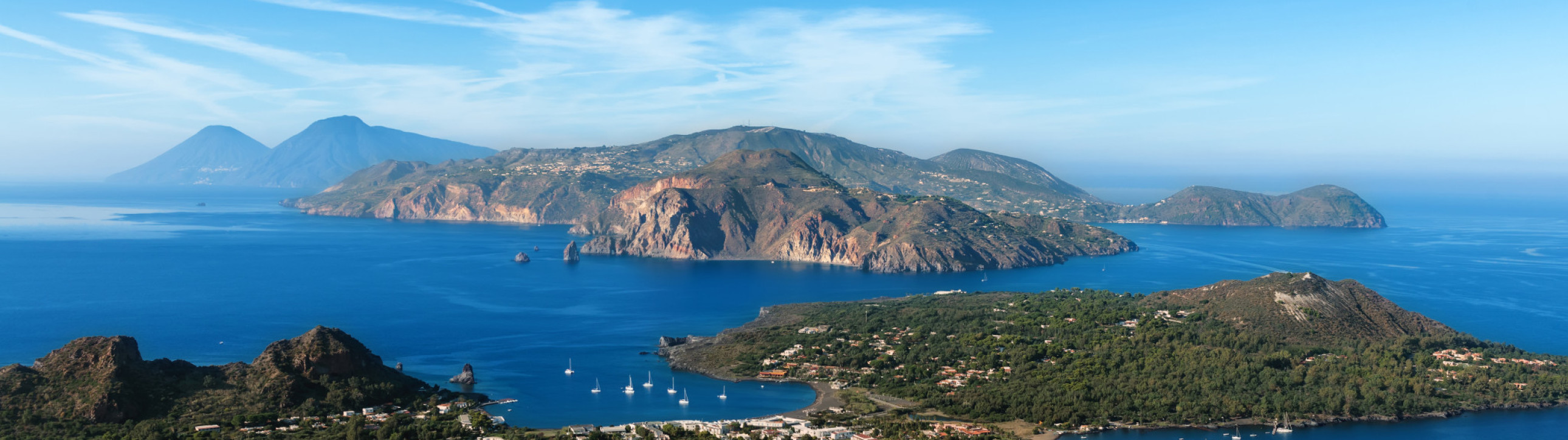 Flotilla - One way from Tropea to Capo D'Orlando sailing the Aeolian Islands - cover photo