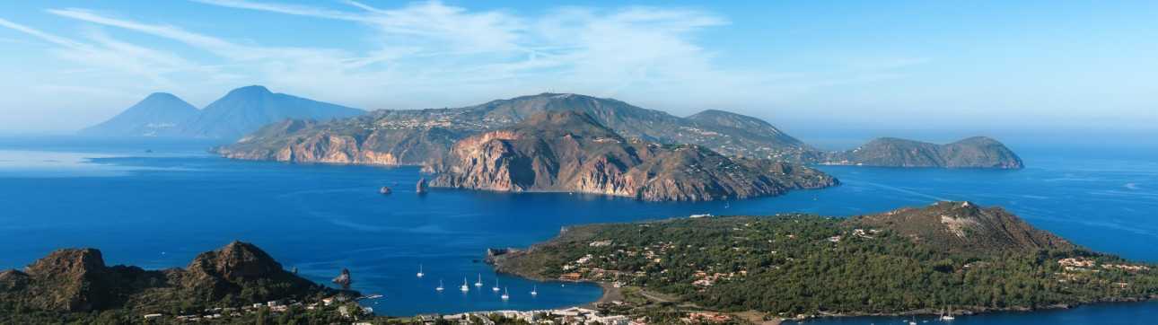 Aeolian Islands from Portorosa Sailing Vacations onboard Lucia 40 - cover photo