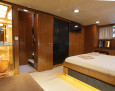 Cantieri di Pisa - AKHIR 27 interior, Double bunks bed