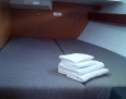 Bavaria 50 interior, Stern Cabin with Private Bathroom