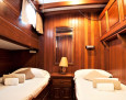 Gulet DM interior, Twin cabin