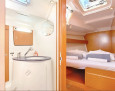 Beneteau Cyclades 50.5  interior, Double cabin 