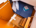Sun Loft 47 interior, Cabin with Private Bathroom, Stern Position