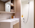 Lagoon 42 interior, Standard Double Cabin