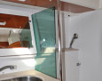 Sun Odissey 49 interior, Double cabin front or rear