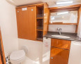 Bavaria 51 Cruiser interior, Double or Twin with shared bathroom