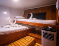 Roulette Formula Zante interior, Standard double Twin Cabin