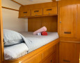 Nautitech 47 interior, Double Rear Cabin Located in the port hull