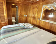 Gulet Deluxe 8 cabins interior, Standard double