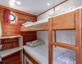 Classic Motor Sailer interior, Twin Cabin (Main Deck)