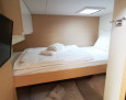 Saona 47 interior, Double cabin with bunks beds