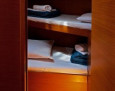 Sun Odyssey interior, Double bunks bed