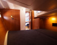 Hanse 445 interior, Double cabin Stern