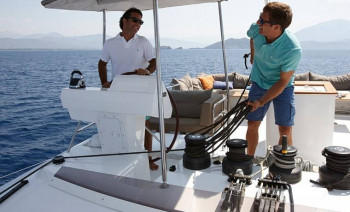 Sailing BVI on a Luxury Catamaran