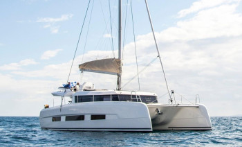 Sailing cruise in Aeolian Islands Portorosa onboard Dufour 48 Catamaran Charter