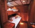 Kanter Ketch interior, Standard double