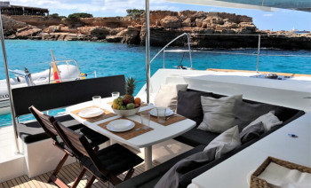 Catamaran Sailing Charter Ibiza from Sant Antoni
