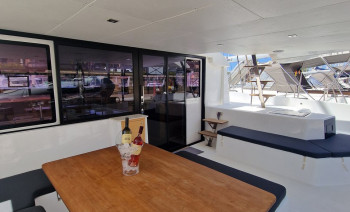 Sailing cruise in Aeolian Islands Portorosa onboard Dufour 48 Catamaran Charter