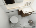 Lagoon 50 interior, Standard Double Cabin
