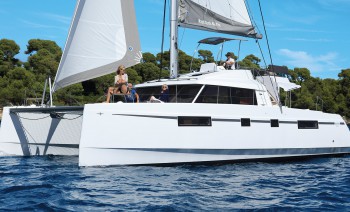 Deluxe Catamaran Cabin Charter in Sardinia and Corsica