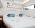 Catamaran Roulette from 42ft to 44ft of length interior, Stern Double Cabin superior