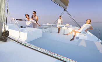 Catamaran Sailing Charter Ibiza onboard the Bali 5.4