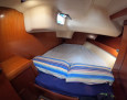 Grand Soleil 46.3 interior, Standard Double Long beds Cabin