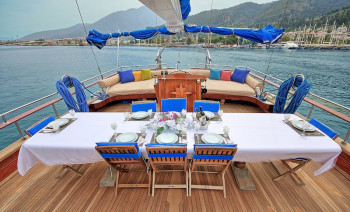 Luxury Gulet Cruise from Rhodes Island