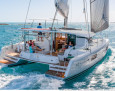 Lagoon 42 interior, Standard Double Cabin