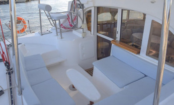 Catamaran Cabin Charter Vacation Aegadian Islands from Marsala