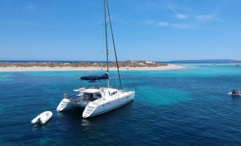 Day Cruises Ibiza & Formentera, Unleash Ibiza's Magic: Your Private Catamaran Awaits