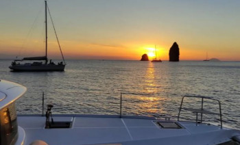 Aeolian Islands Catamaran Charter From Portorosa