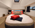 Catamaran Roulette from 42ft to 44ft of length interior, Stern Double Cabin superior