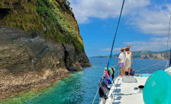 Private Day Sailing Tour Around São Miguel on a 47 ft Catamaran