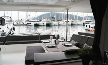 Catamaran Sailing Ionian Islands from Lefkas