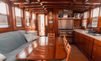 Gulet Cabin Charter in Greek waters in the Saronic Islands