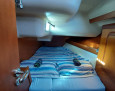 Grand Soleil 46.3 interior, Standard Double Long beds Cabin