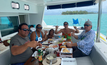 Sailing French Polynesia – Raiatea to Bora Bora Catamaran Cruise