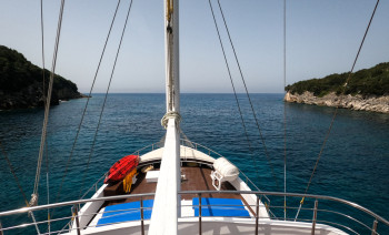 Gulet Cabin Charter in Greek Waters, An Unforgettable Sailing Adventure in the Heart of Greece from Corfu