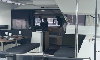 Catamaran Sailing Ionian Islands from Lefkas