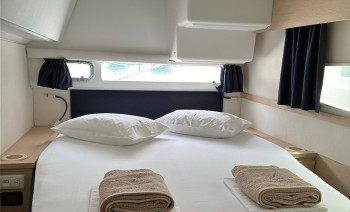 Catamaran Sailing Ionian Islands from Lefkas