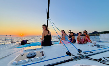 Private Day Sailing Tour Around São Miguel on a 47 ft Catamaran