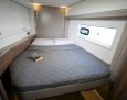Bali 4.2 interior, Forward double cabin