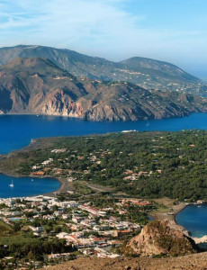 Volcano views and sheltered bays in the Aeolian Islands