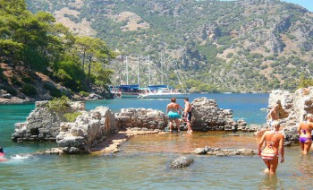 Yoga cruise along Cleopatra Coast. Yoga, Hiking. Excursions & Sailing