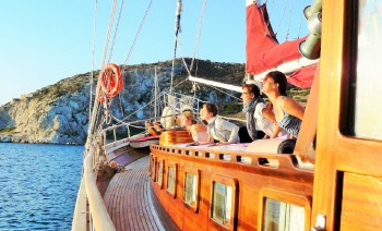 Yoga cruise along Cleopatra Coast. Yoga, Hiking. Excursions & Sailing