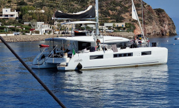 Aeolian Islands Sailing Cruise from Portorosa – Lagoon 50 Catamaran with Cabin Charter Options