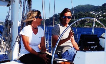 From Sicily to Capri on Board Miaplacidus